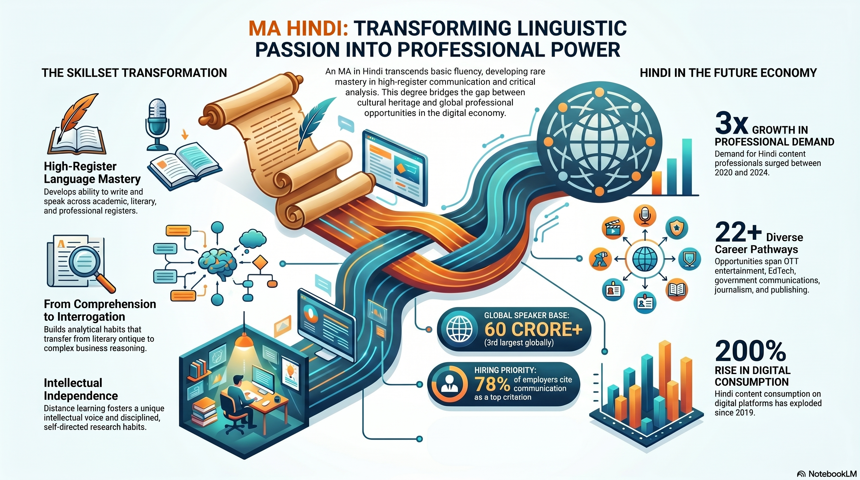 How MA Hindi Develops Advanced Language, Literature, and Analytical Skills